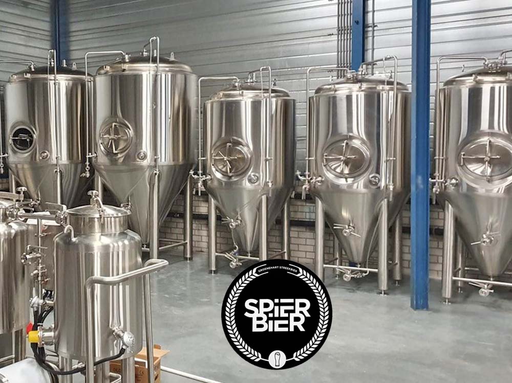 <b>SpierBier Brouwerij Netherland - Équipement de brasserie artisanale 1000L par TIANTAI</b>